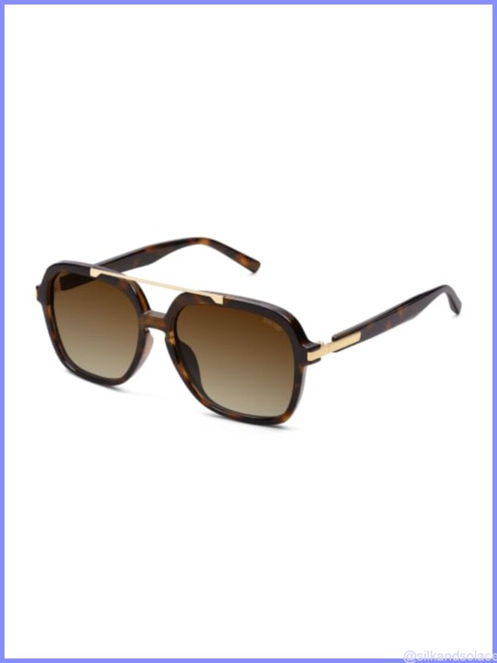 Polarized Aviator Sunglasses Square Retro 80s 90s UV400 TAC Lenses Unisex